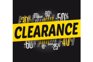 Free Shipping On All Clearance Items