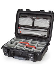 Nanuk 923 Medium Case with Padded Dividers and Lid Organizer