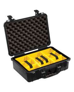 Pelican 1504 Medium Case with Padded Dividers