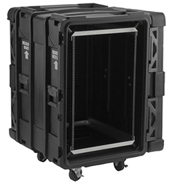 24 in. Deep 16U Roto-Molded Shock Rack Transport Case 24 in. Deep 16U Roto-Molded Shock Rack Transport Case