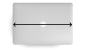 Measure Laptop Width